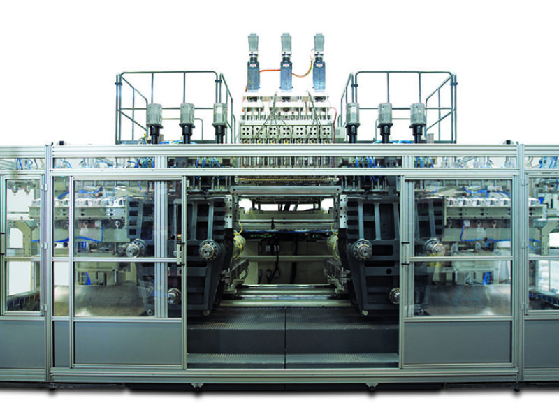 The new all-electric blow moulding machine